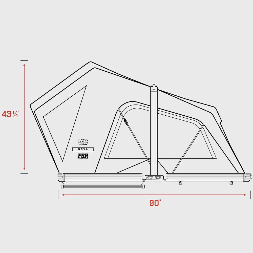 Nova King Rooftop Tent