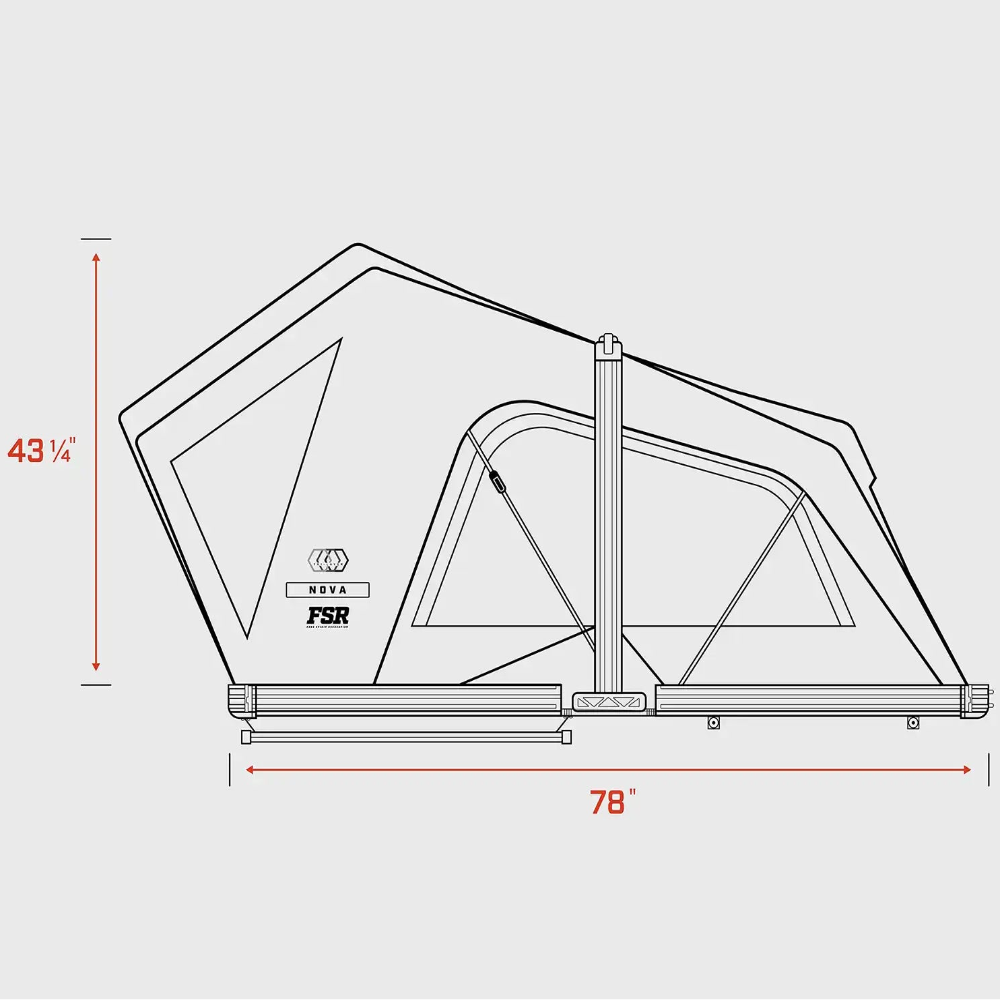 Nova Standard Rooftop Tent