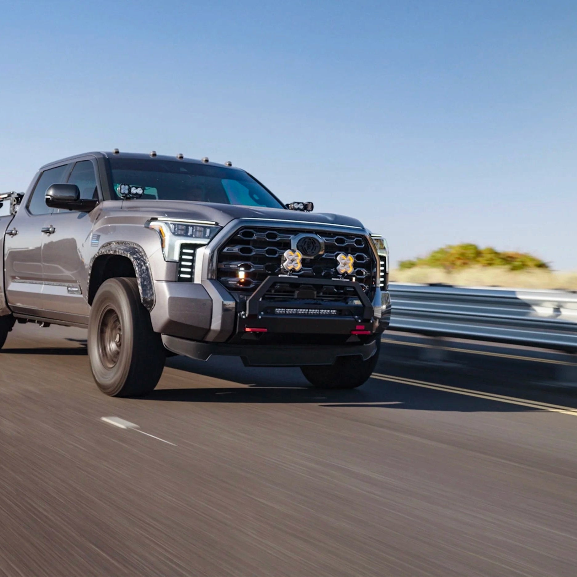 Bull Bar Addition Hybrid Front Bumper Tundra (2022+)