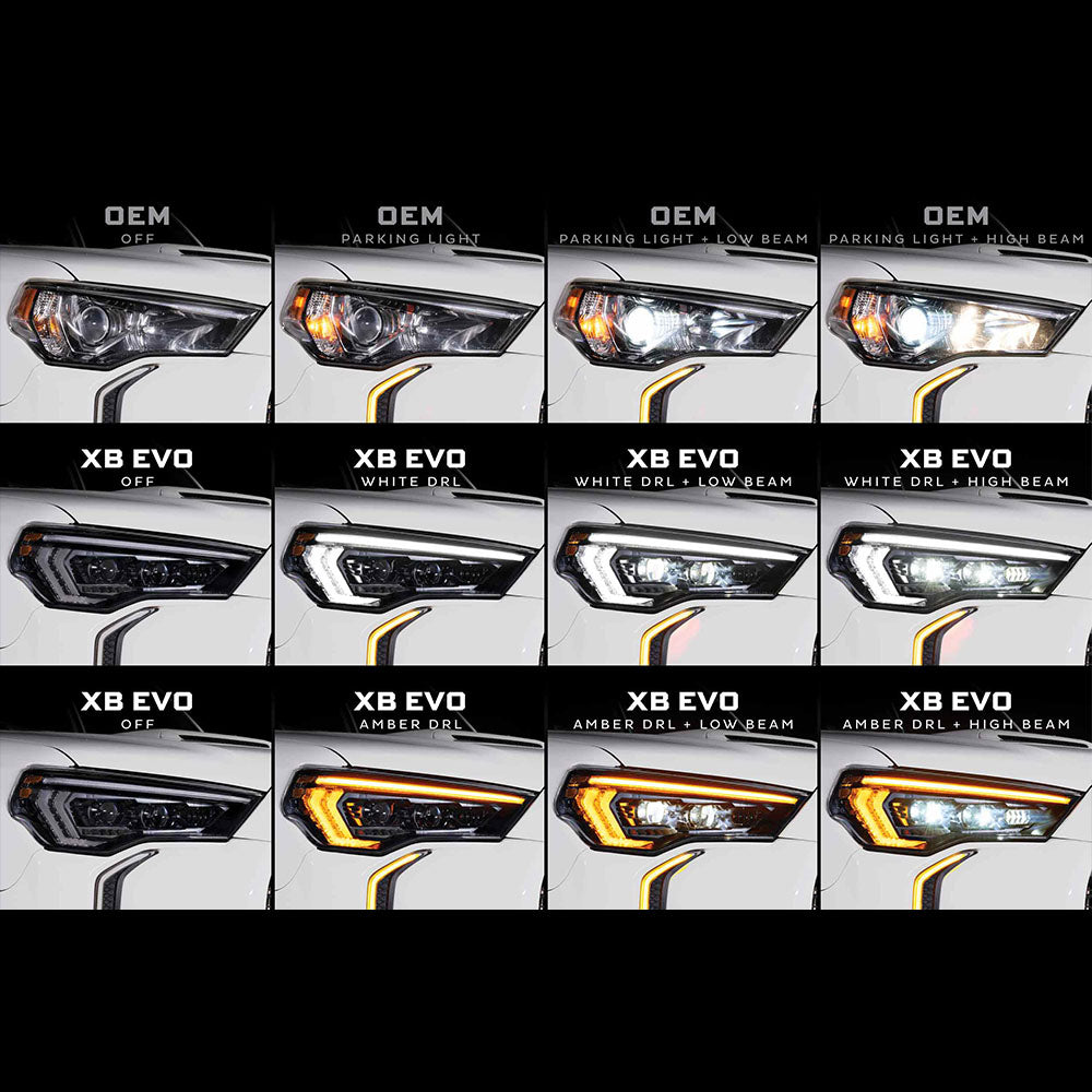 XB Evo LED Headlights 4Runner (2014-2024)