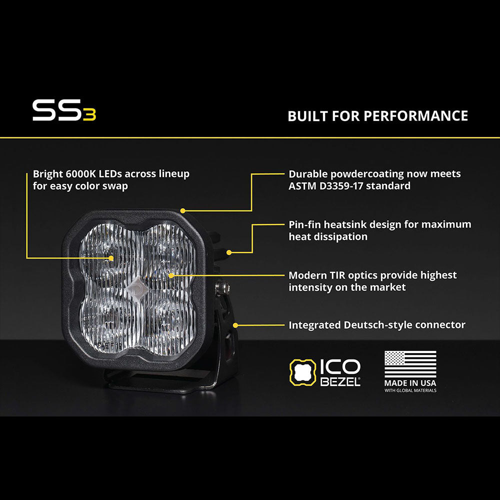 SS3 Dual-Color LED Fog Light Kit 4Runner (2014-2024) & Tacoma (2016-2023) & Tundra (2014-2021)