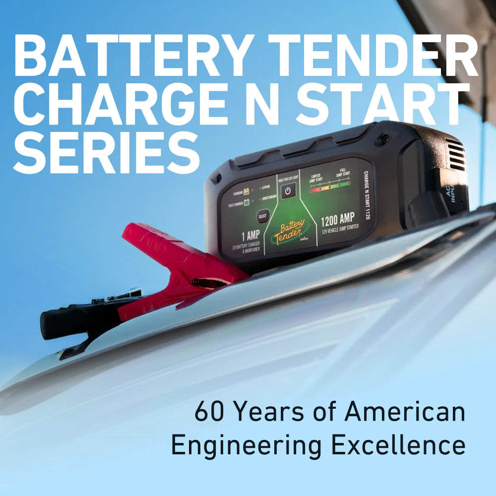 Charge N Start 1120 1 AMP Battery Charger & 1200 AMP Jump Starter
