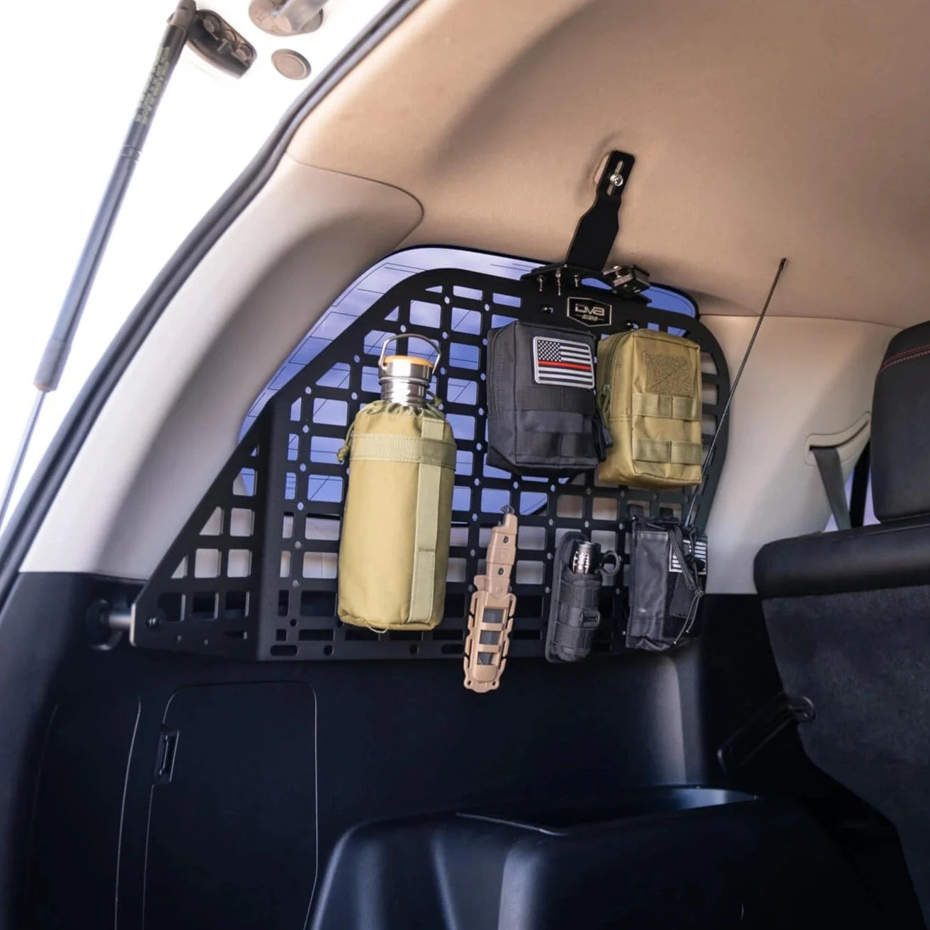 4runner Rear Window Protection Rear Window Interior Molle Panels 4Runner (2010-2024)
