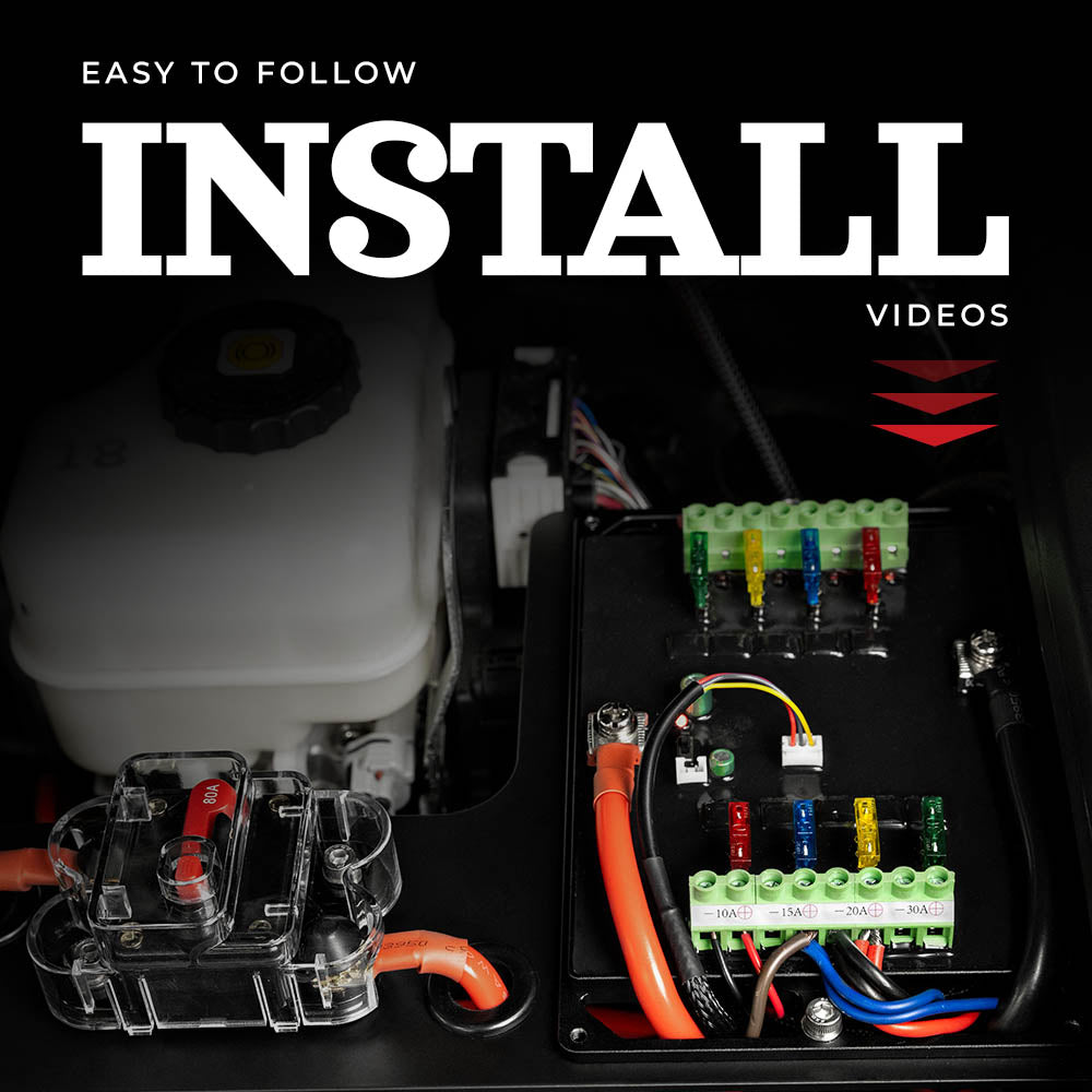 YP2 8 or 12 Button Auxiliary Power Kit + Bracket Tacoma (2016-2023)