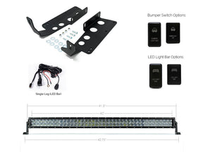 42" Hidden Curved LED Light Bar Kit Tundra (2014-2021)