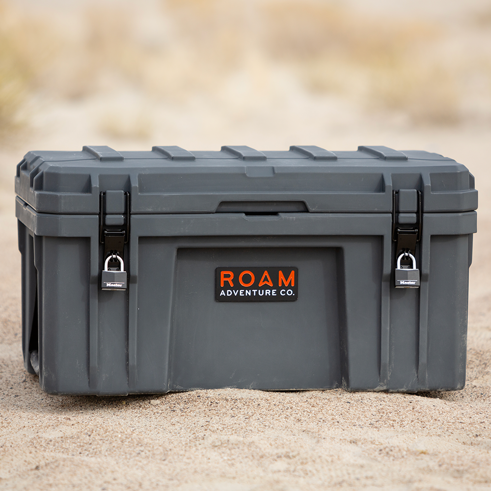 ROAM 52L Rugged Case — medium heavy-duty storage box in Slate gray color