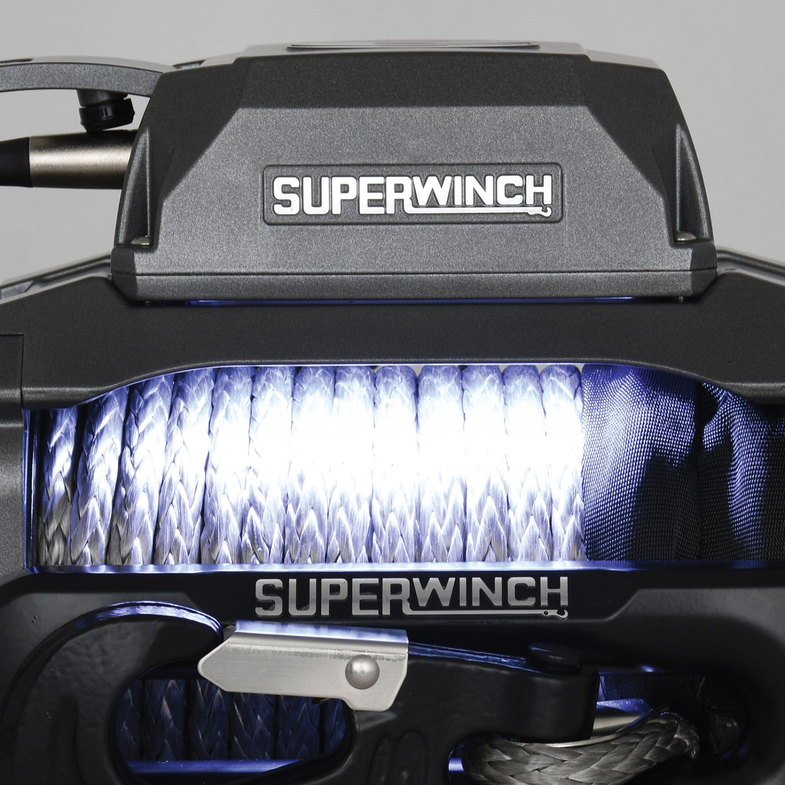 SX10SR 12V DC 10,000lb Synthetic Rope Winch