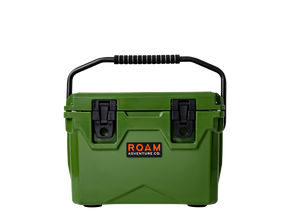 ROAM 20QT Rugged Cooler in OD Green