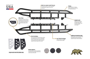 Trail Edition Rock Sliders 4Runner (2010-2024)