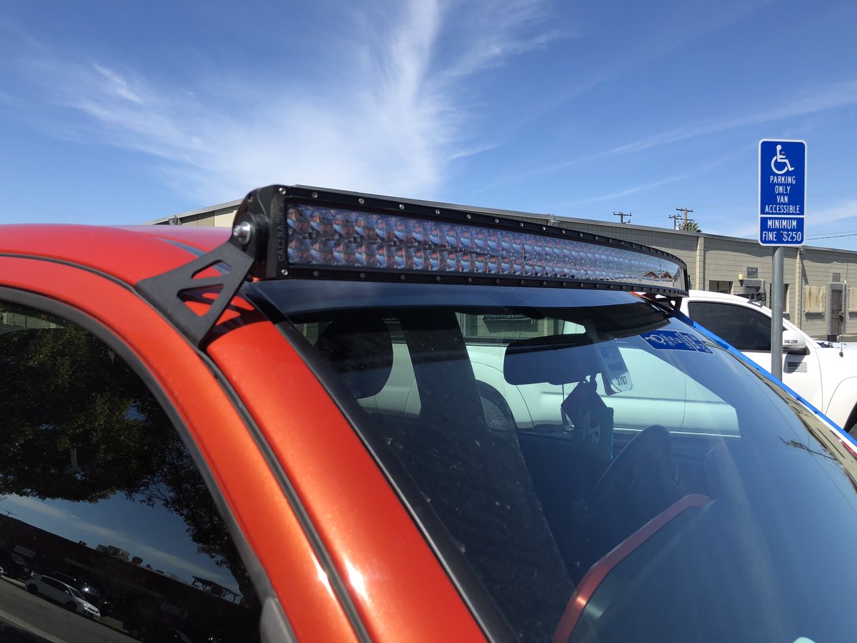 52" Curved LED Roof Light Bar Kit Tacoma (2016-2023)
